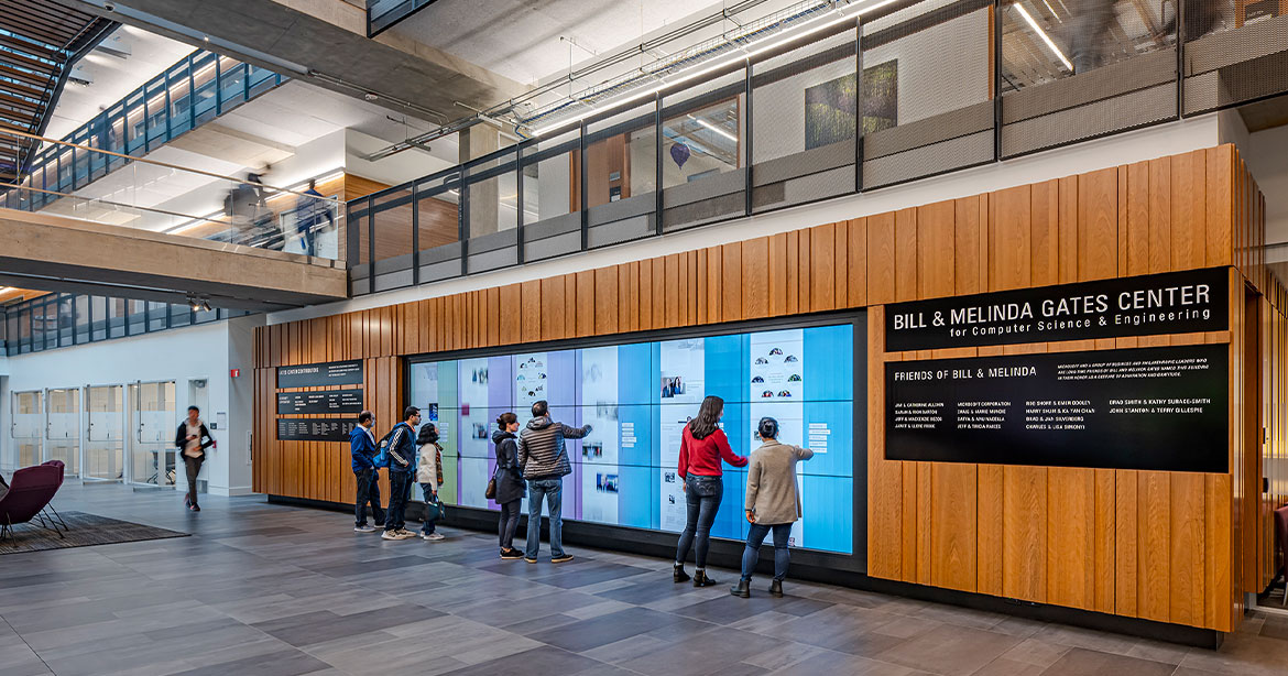 Bill and Melinda Gates school interior