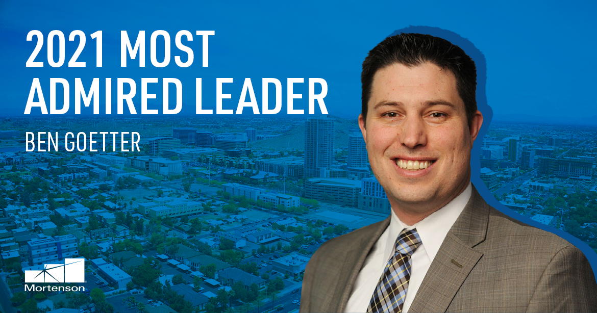 Ben Goetter, Most Admired Leader by Phoenix Business Journal