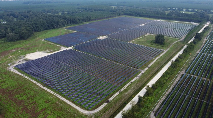 Duke Energy solar field